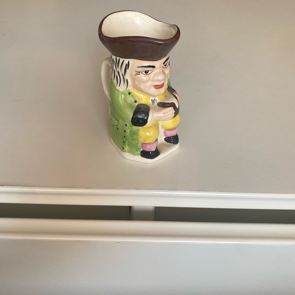 Vintage Keele Street Pottery KSP Seated Toby Mug Jug English Colonial Man - Picture 9 of 11